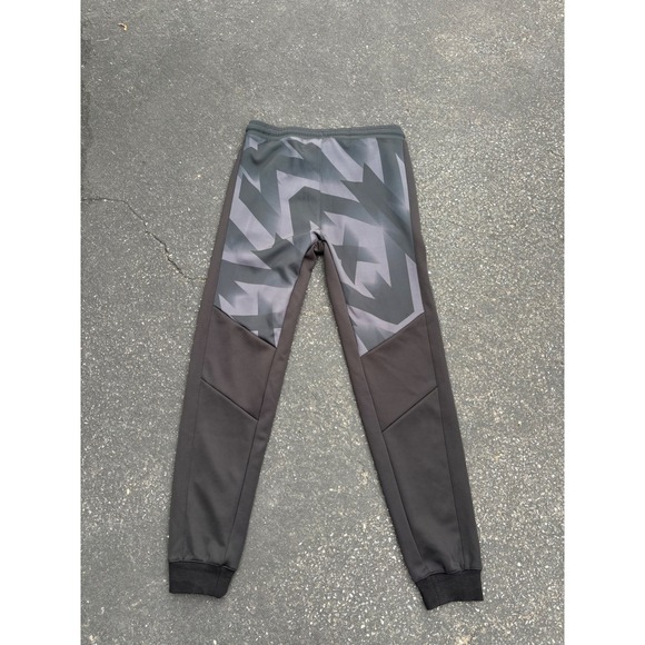 Venum Training Joggers Men's Medium Black Gray‎ Geometric Athletic Pants - Picture 7 of 9